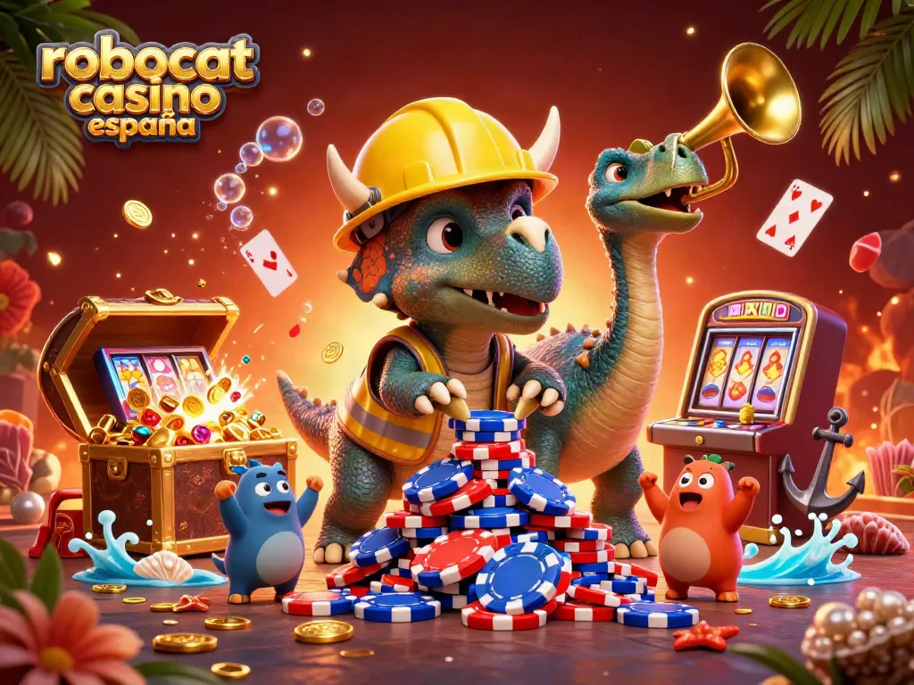 Experience the excitement of robocat casino españa with vibrant gaming characters and dynamic action.